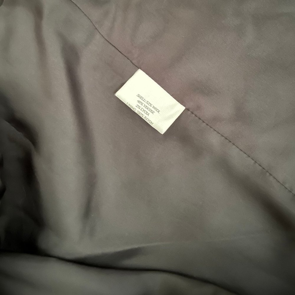 Eileen Fisher Stand Collar Swing Open Jacket - Picture 5 of 6